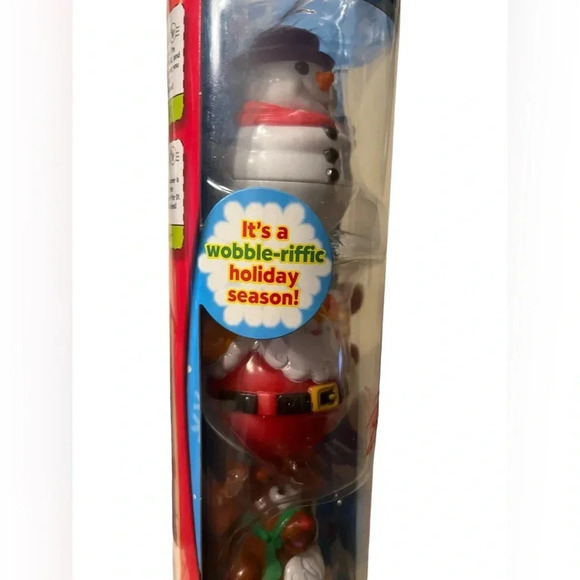 NEW PLAYSKOOL WEEBLES HOLIDAY PACK 3 FIGURES SANTA, REINDEER & SNOWMAN L… - Picture 2 of 8